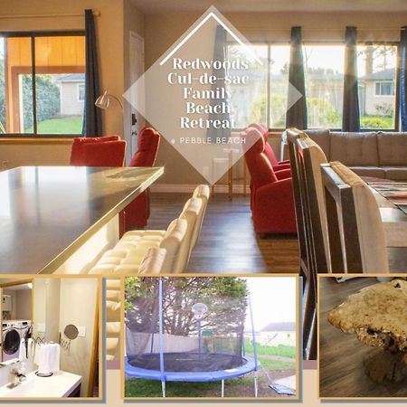 Private Home - Playground, Jumping Mat, Bbq, Darts, Firepit, Gazebo, 4 Smart Tvs, White Cotton Bedding, - The Redwood Cul-De Sac Beach Retreat Crescent City Ngoại thất bức ảnh